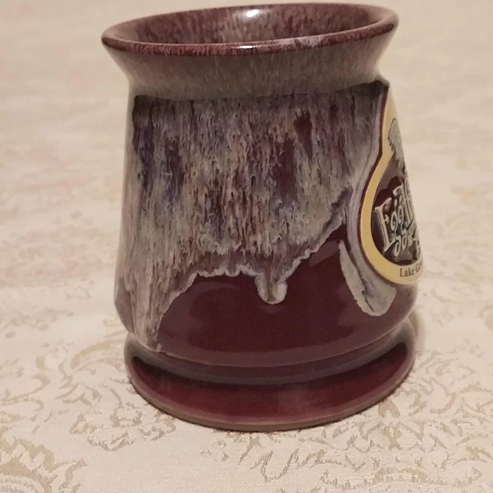 Deneen Pottery Co  Egg Harbor Cafe 1985 Lake Geneva Wi. Coffee Cup Drip Glasse
